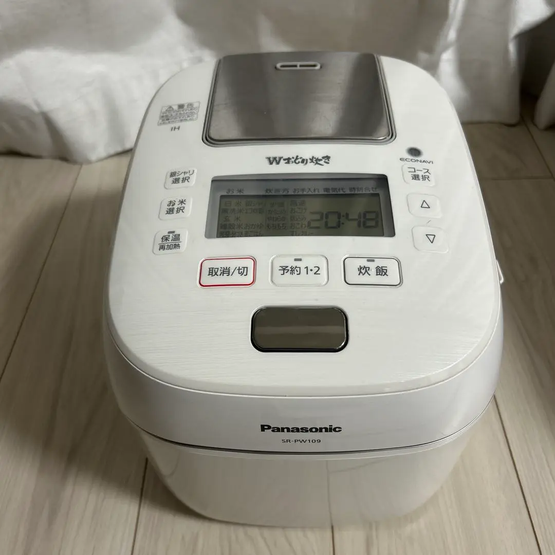 Panasonic可変圧力1H ジャー炊飯器SR-PW109 パナソニック Wおどり炊き SR-PW109 価格比較 - 価格.com
