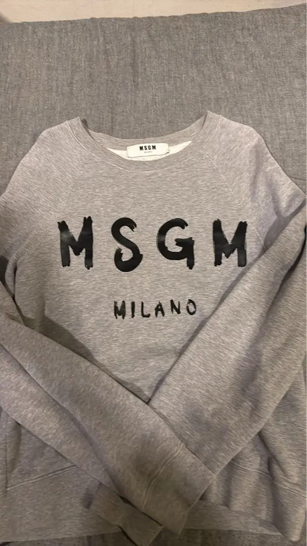 Thumbnail of MSGM Crew Neck Sweatshirt, Gray