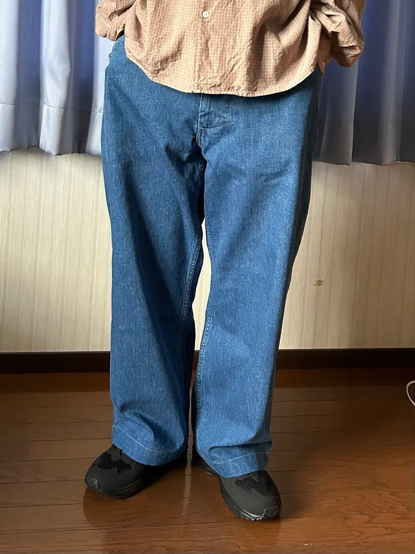 【Takahiro】E.TAUTZ : CORE JEAN TAPERD DENIM CORE FIELD TROUSERS - WUNDER