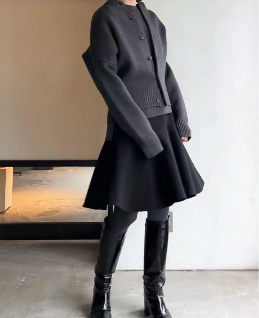 she tokyo カーディガンDemi navy 0 美品