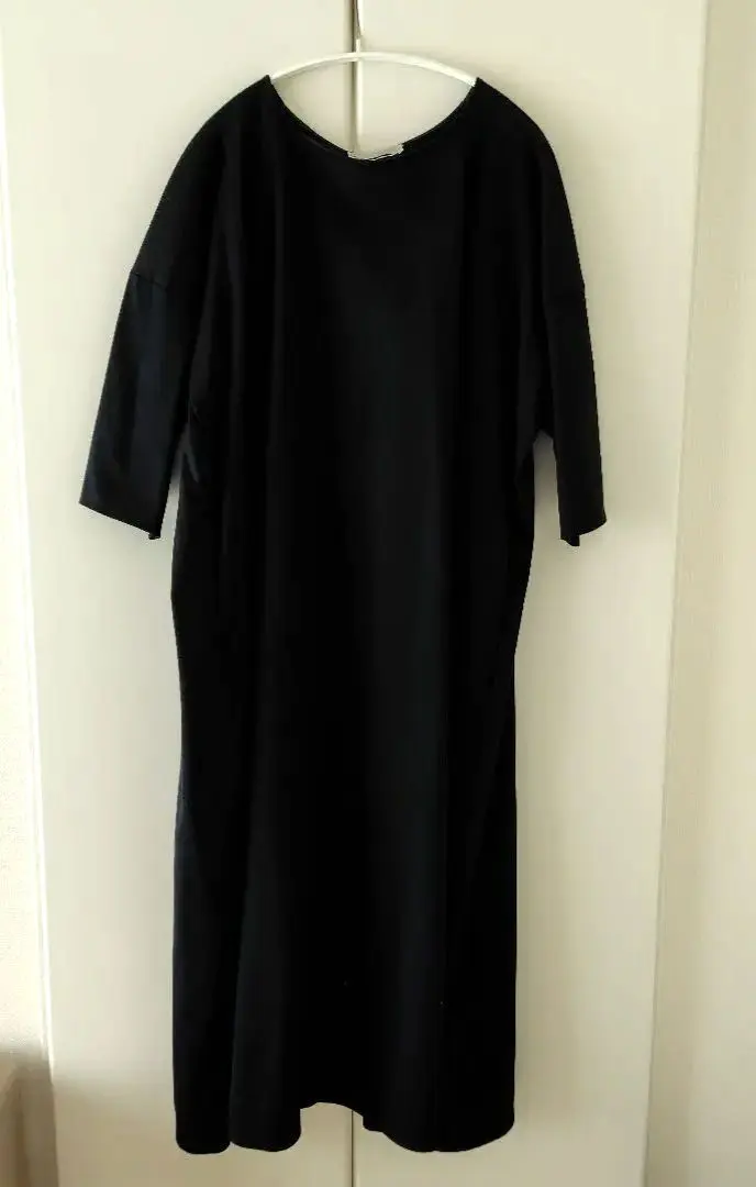 Thumbnail of Chaos Long One-Piece Dress, Navy, F