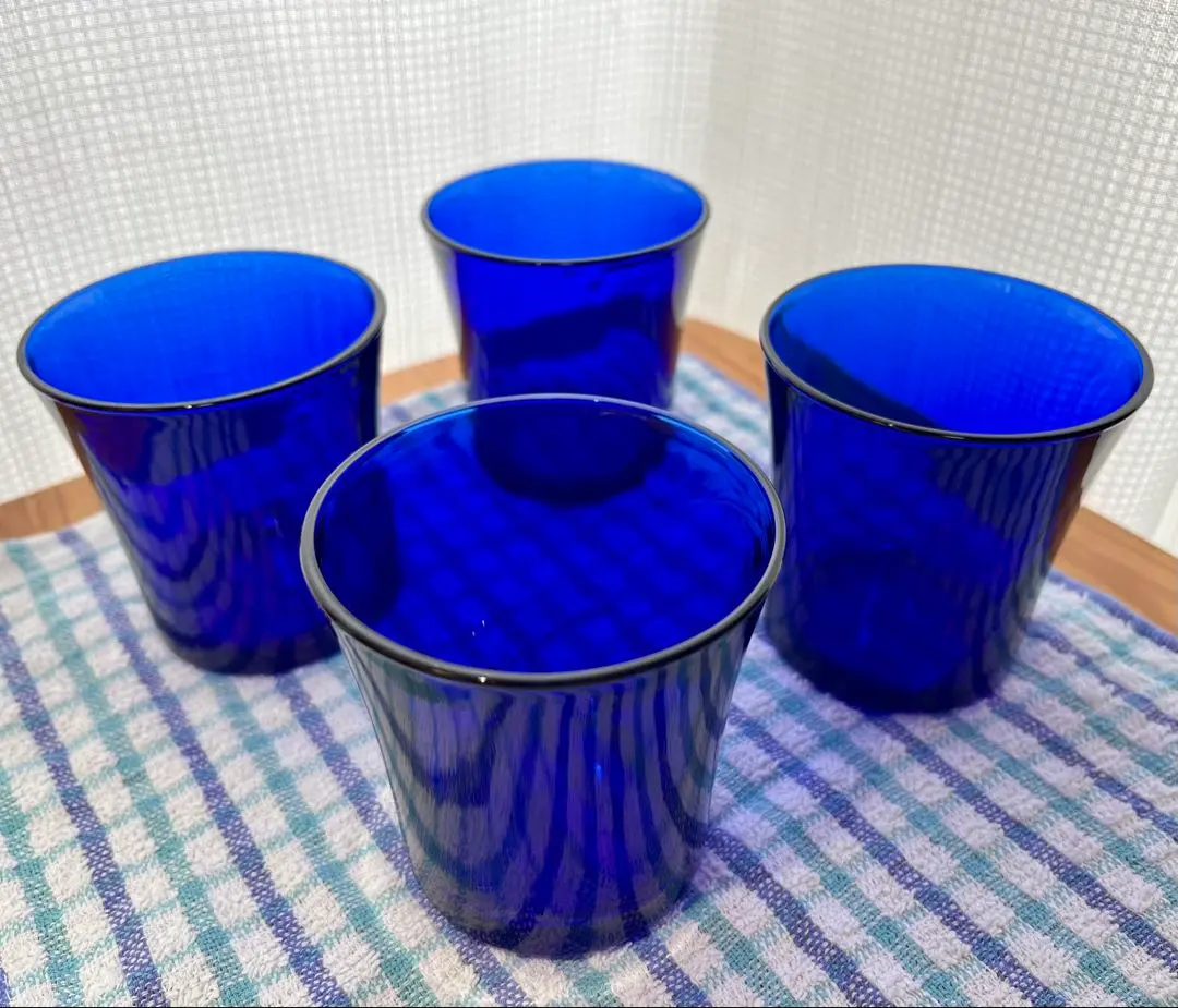 Thumbnail of 【Brand New】Sapphire Blue Tumblers - Set of 4 ＊ Duralex