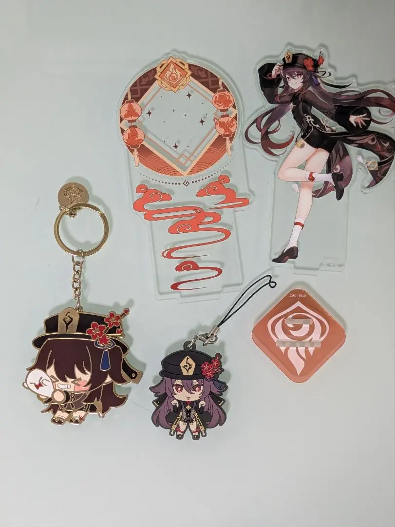 原神 胡桃 アパレル 特典 アクリルキーホルダー アクリル