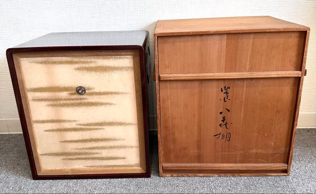 茶道具 八千代棚 茶棚 器局 紙箱付 B941 茶道具 棚（たな） 八千代棚 淡々斎好写 小林幸斎作