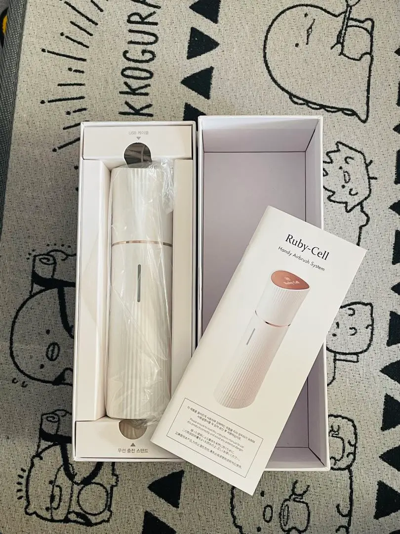 新品未使用】ルビーセル ハンディエアブラシ ホワイト