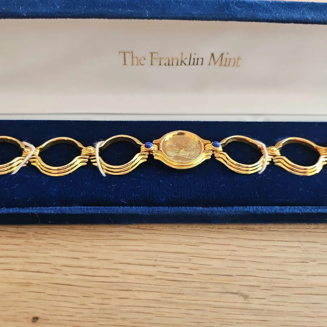 クレオパトラ　バングル　ウォッチ(フランクリンミント)※不動 2025年最新】franklin mint 時計の人気アイテム - メルカリ