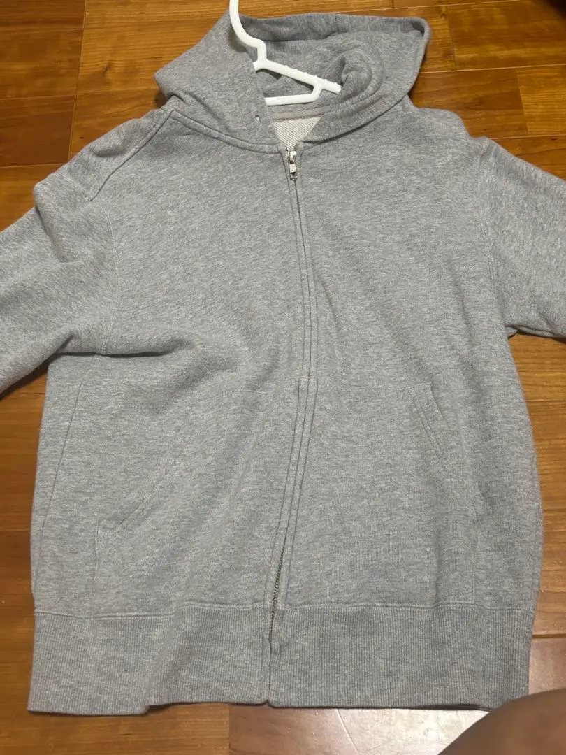 Thumbnail of Champion Full Zip Gray Hoodie M