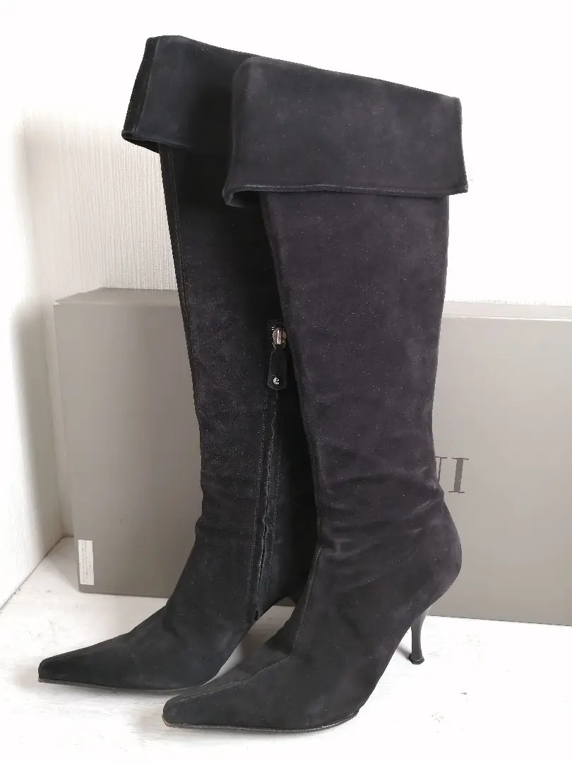 イタリア製 ポリーニ ロングブーツ 美品です