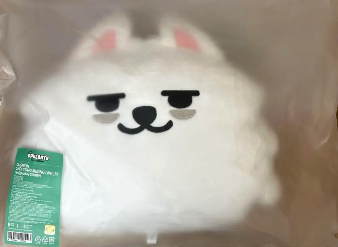 ppulbatu プルバトゥ 公式 チェヨンモン スビン フェイス ぬいぐるみ PPULBATU プルバトゥ ヨンモン クッション TXT スビン - メルカリ
