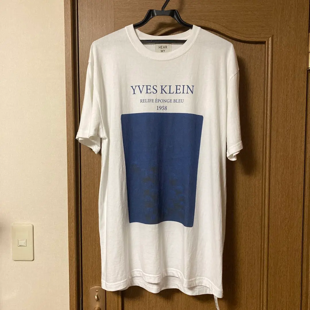 roku6 YVES KLEIN Tシャツ　L 6(ROKU) tシャツ 「6(ROKU)」YVES KLEIN Tシャツ レディース
