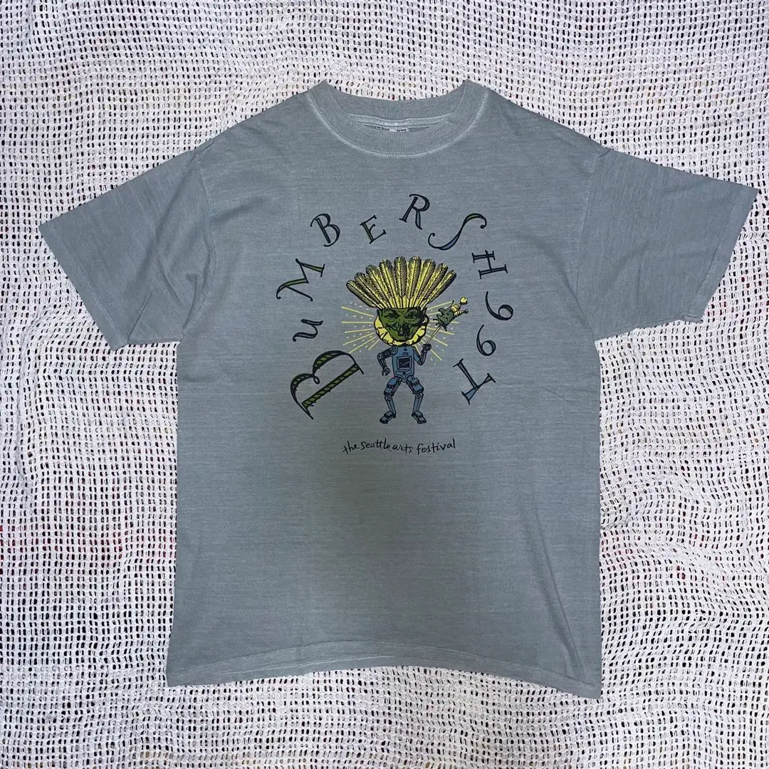 ART SAVES ME Tシャツ BUMBERSHOOT 2001 古着レアT ART SAVES ME Tシャツ BUMBERSHOOT 2001 古着レアT ART SAVES ME