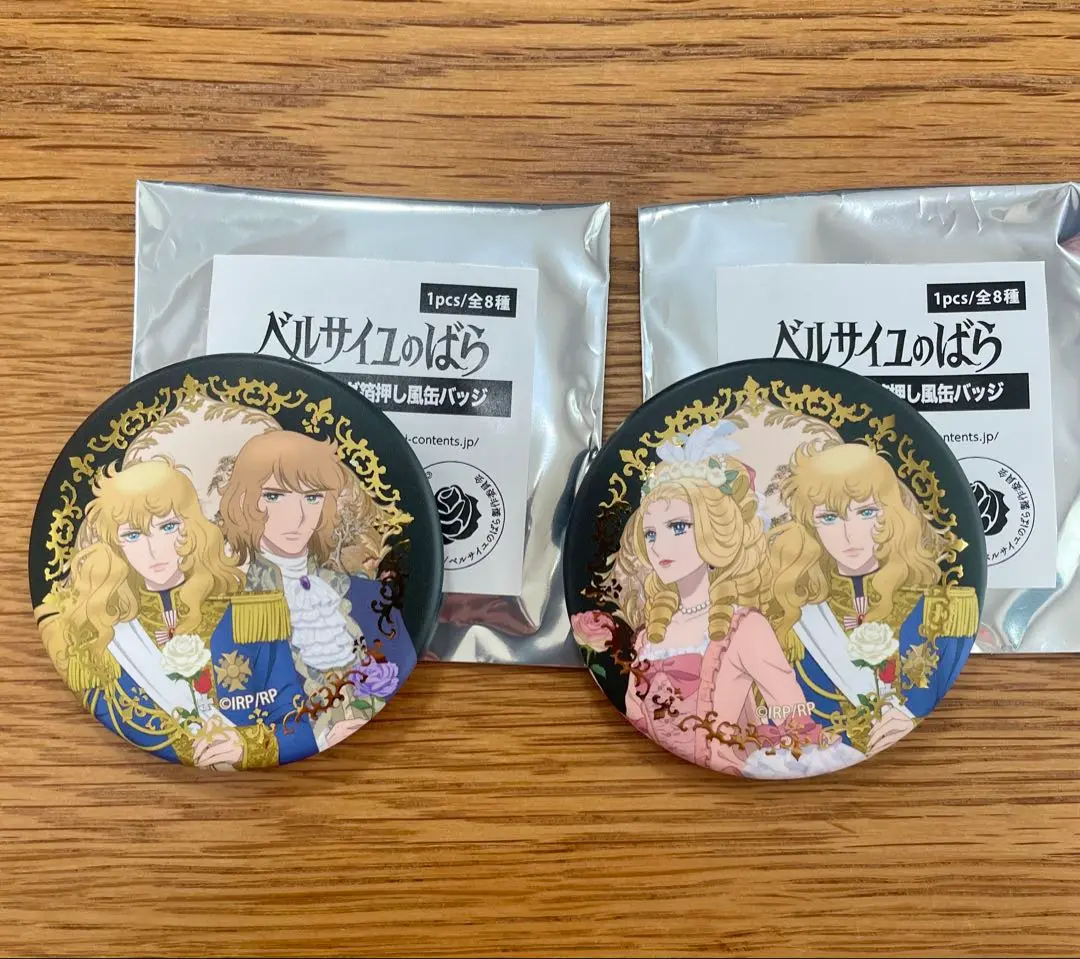 ベルサイユのばら 缶バッジ 未開封 - メルカリ