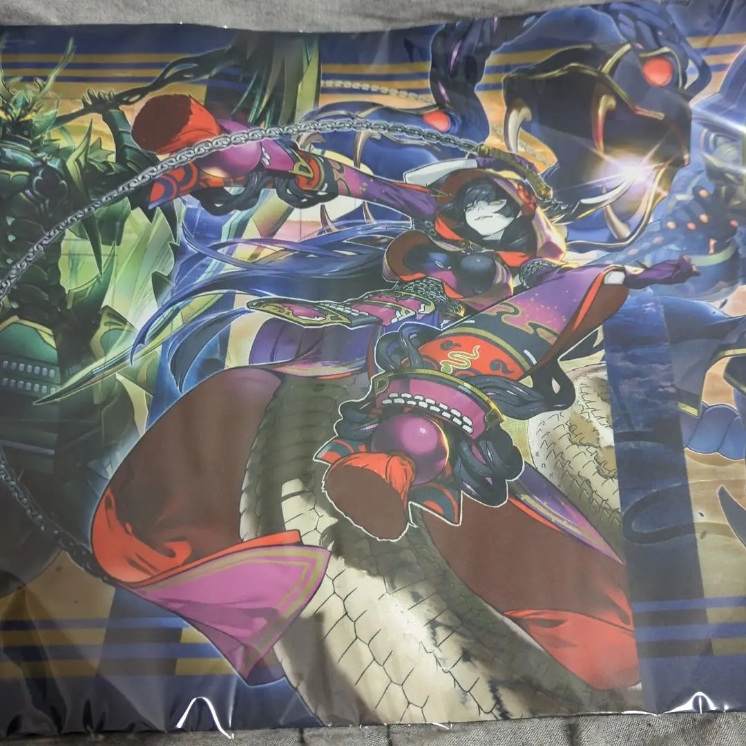 遊戯王　蕾禍ノ大王鬼牙　海外限定　プレイマット　新品 Amazon.co.jp: 遊戯王カード 蕾禍ノ大王鬼牙(25th シークレット