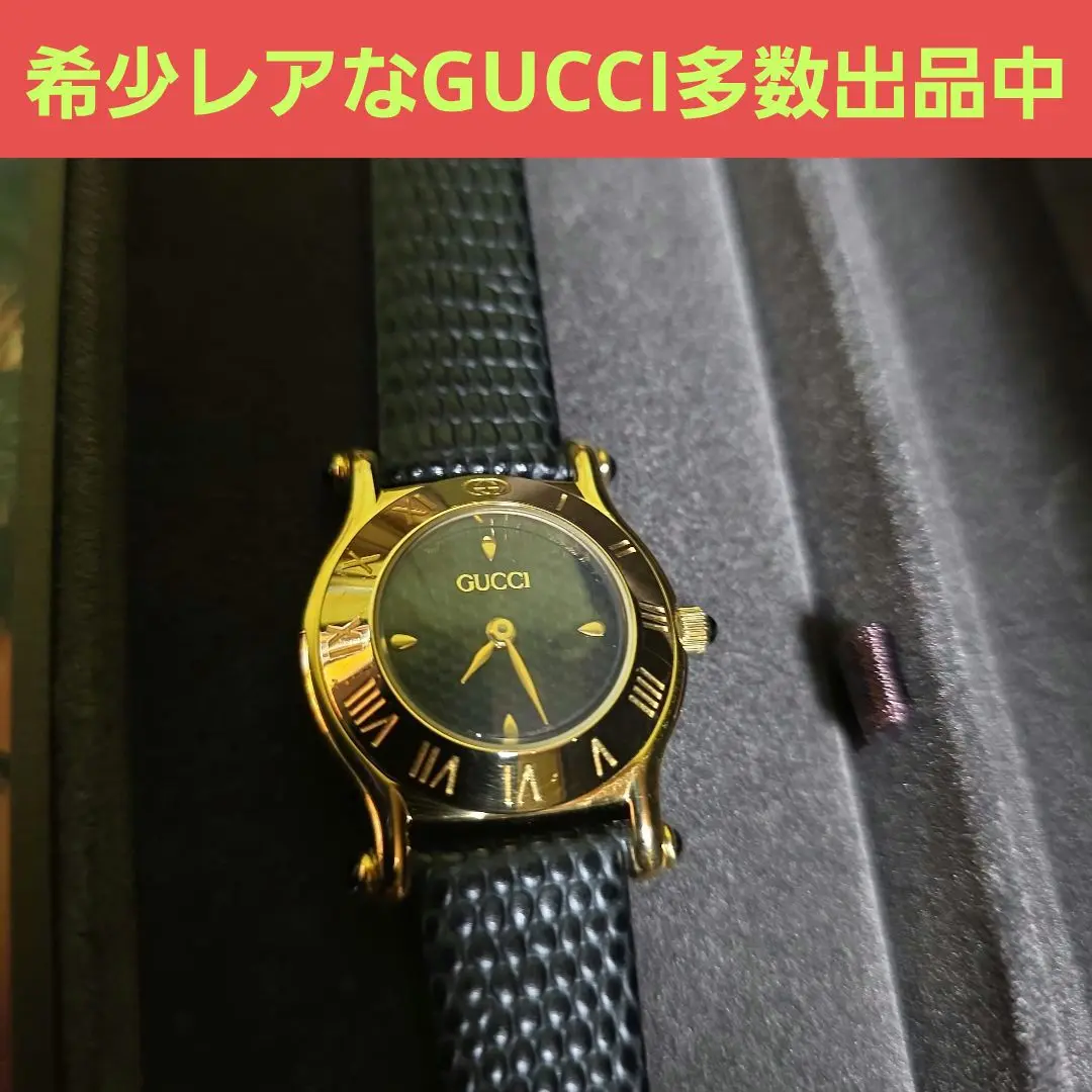 ト*ィ様 美品GUCCIビンテージ時計希少モデル6500 L 2025年最新】グッチ 6500Lの人気アイテム - メルカリ