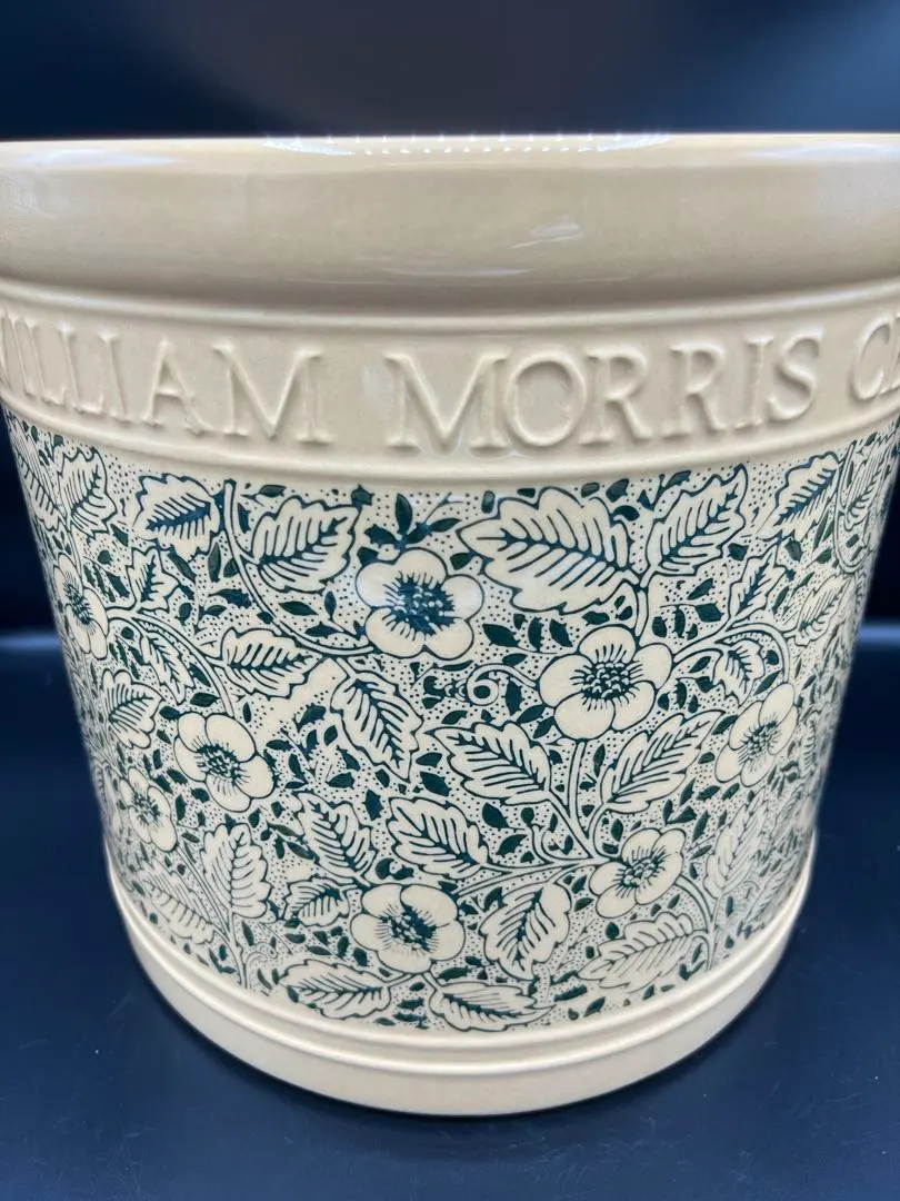 【ウィリアムモリス】フローラルシリンダー30 可愛い 植木鉢 緑 グリーン 鉢 楽天市場】ウイリアムモリス William Morris フローラル