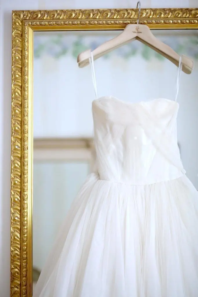 【お値下げ中】VERAWANG ドレス　sandrine美品 お値下げ中】VERAWANG ドレス sandrine美品
