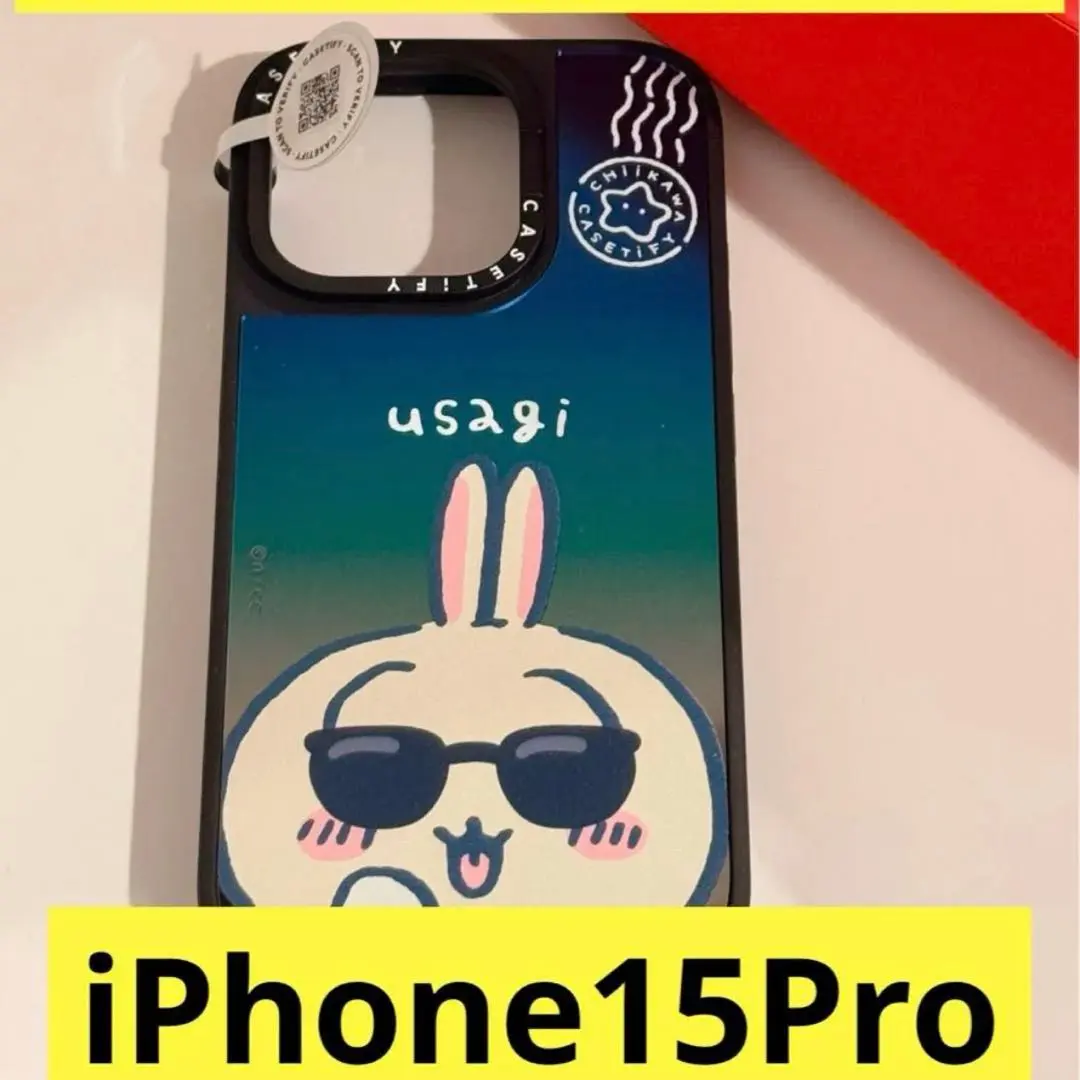 【新品】ちいかわ × CASETiFY iPhone15Pro ちいかわ IIIIfit Clear iPhone15 Pro 対応 ケース | た行,ちい