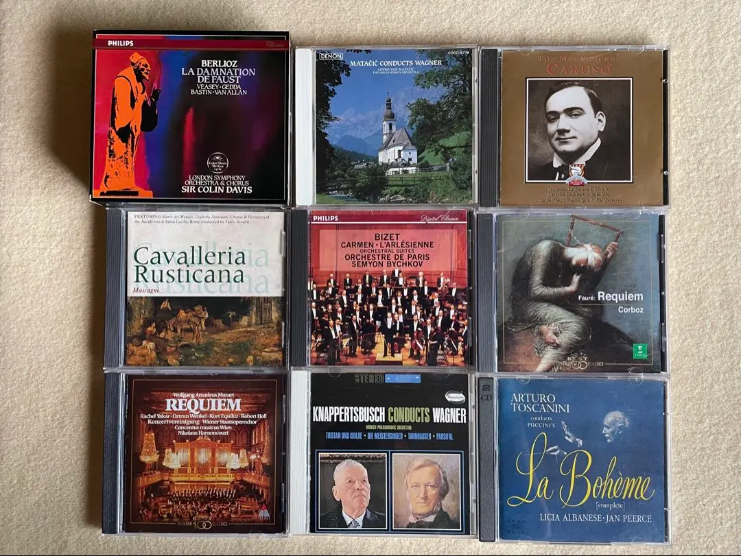 Thumbnail of ★Faust's Damnation, Caruso, Wagner, La Bohème, Requiem, Cavalleria Rusticana