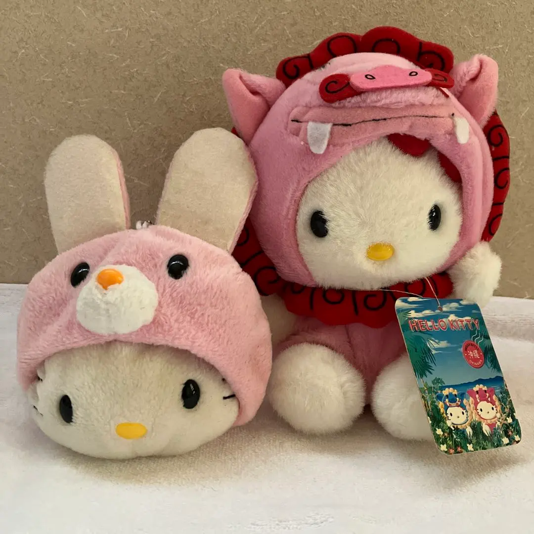 ハローキティ 沖縄限定ぬいぐるみ 2体セット ハローキティ ご当地 ぬいぐるみ 沖縄 キティ 沖縄琉装 - メルカリ