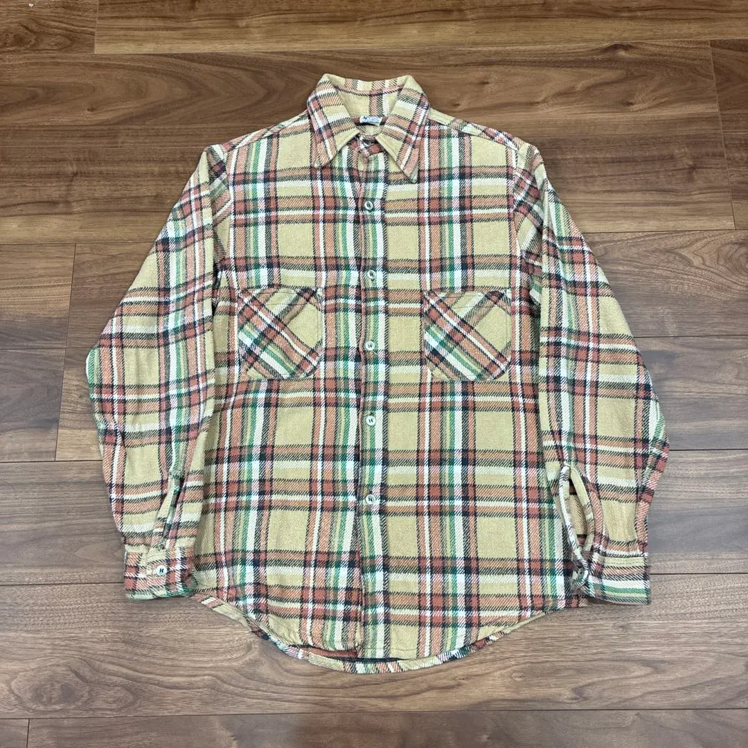 Thumbnail of Made in Portugal 70s BIG MAC Vintage Heavy Flannel Shirt, Size M