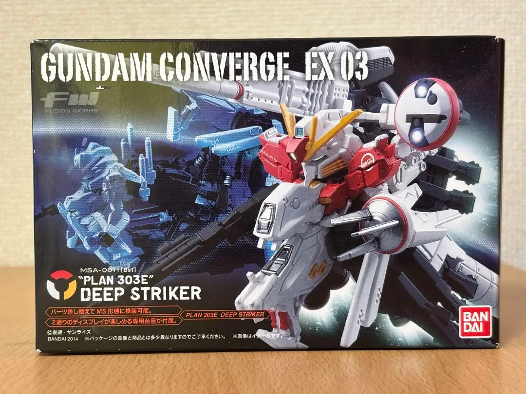 ガンダムコンバージEX-03 ディープストライカー　未開封品 食玩 FW GUNDAM CONVERGE EX03 ディープストライカーの通販 by