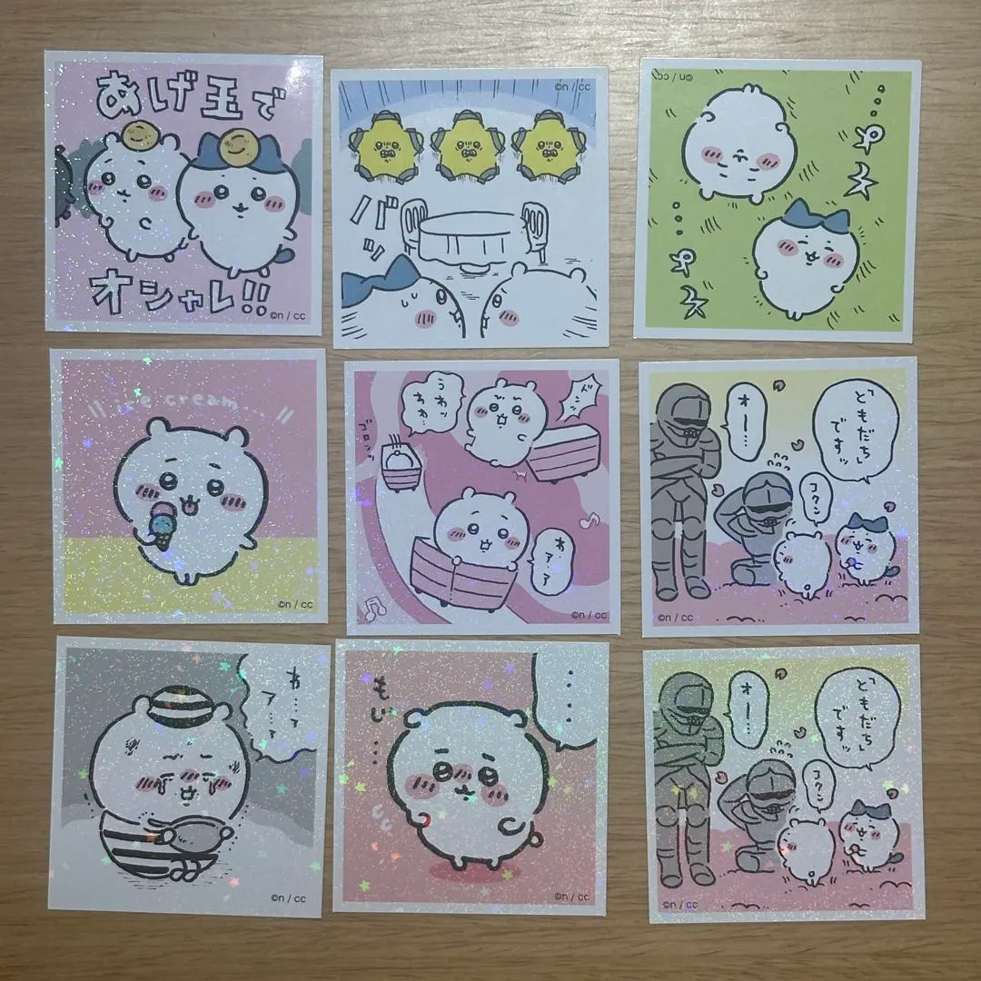 Thumbnail of Chikawa Sticker Set - 9 Stickers