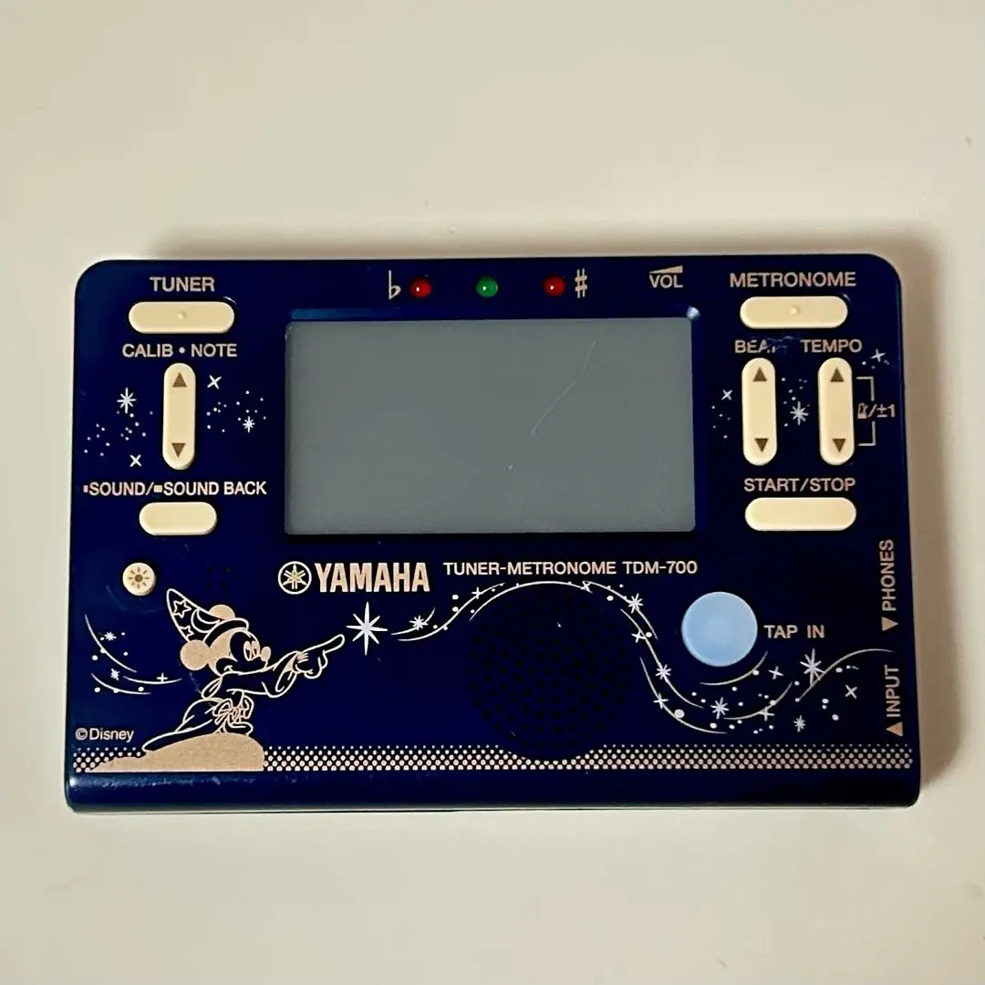 YAMAHA TDM-700DF2 ディズニーファンタジアチューナーメトロノーム チューナー・お手入れ用品＞【新製品】YAMAHA『ディズニー