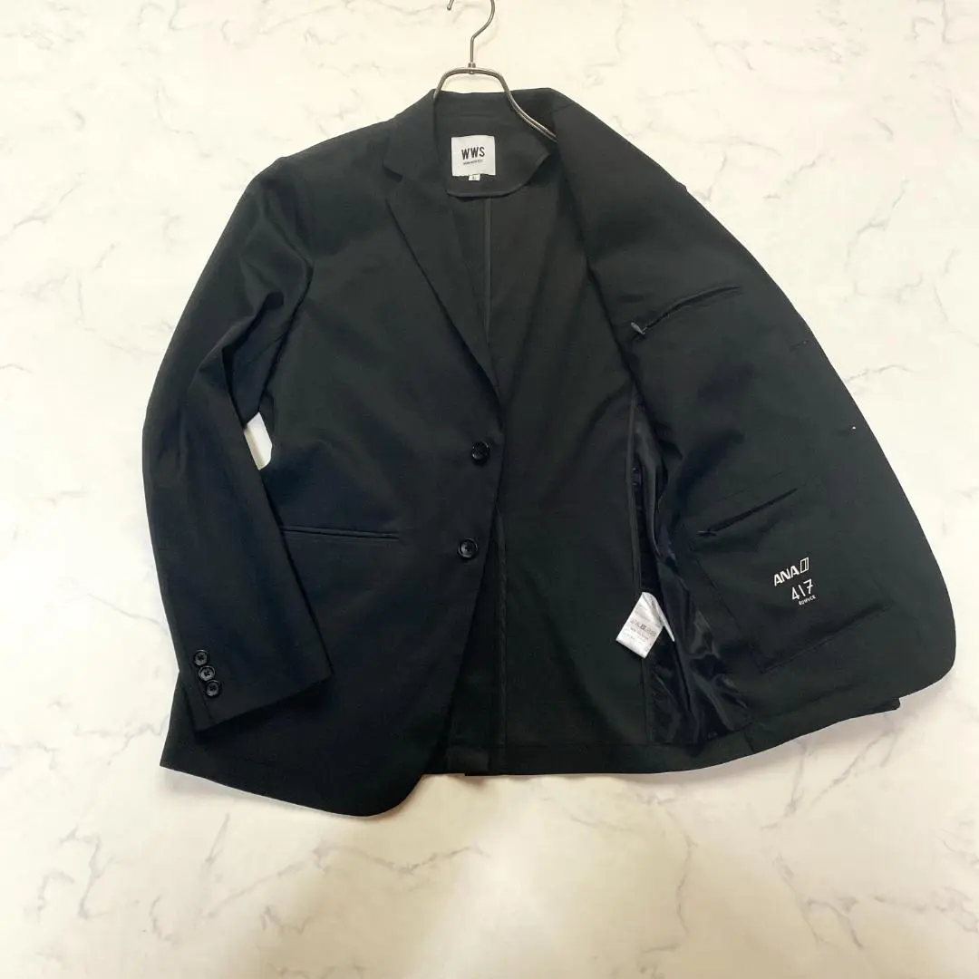 ■希少・美品■WWS×ANA×EDIFICE スーツ セットアップ 洗える S □希少・美品□WWS×ANA×EDIFICE スーツ セットアップ 洗える S