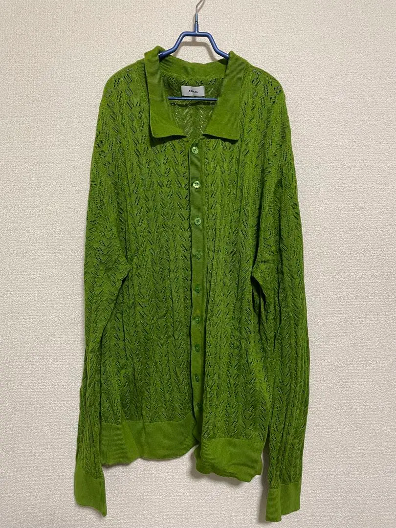 Allege openwork cardigan カーディガン サイズ3 ALLEGE（アレッジ）の「ALLEGE Open Work Cardigan
