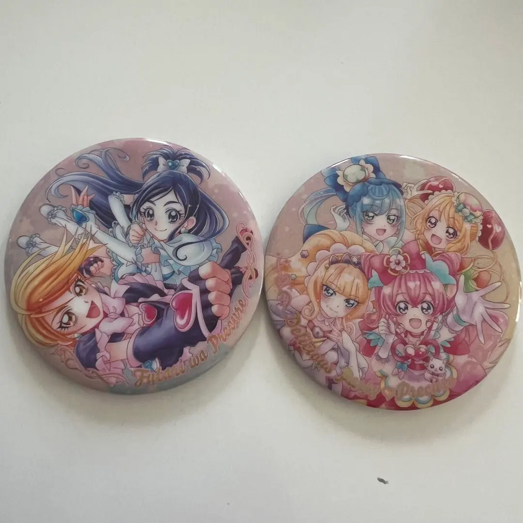 Thumbnail of Large Can Badges - Precure - Bulk Sale