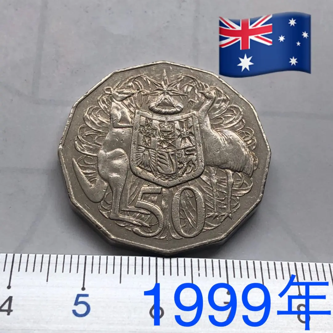 オーストラリア 1ドル 銀貨 1999年 オーストラリア レアコイン 1999 国際高齢者年 3575の通販 by