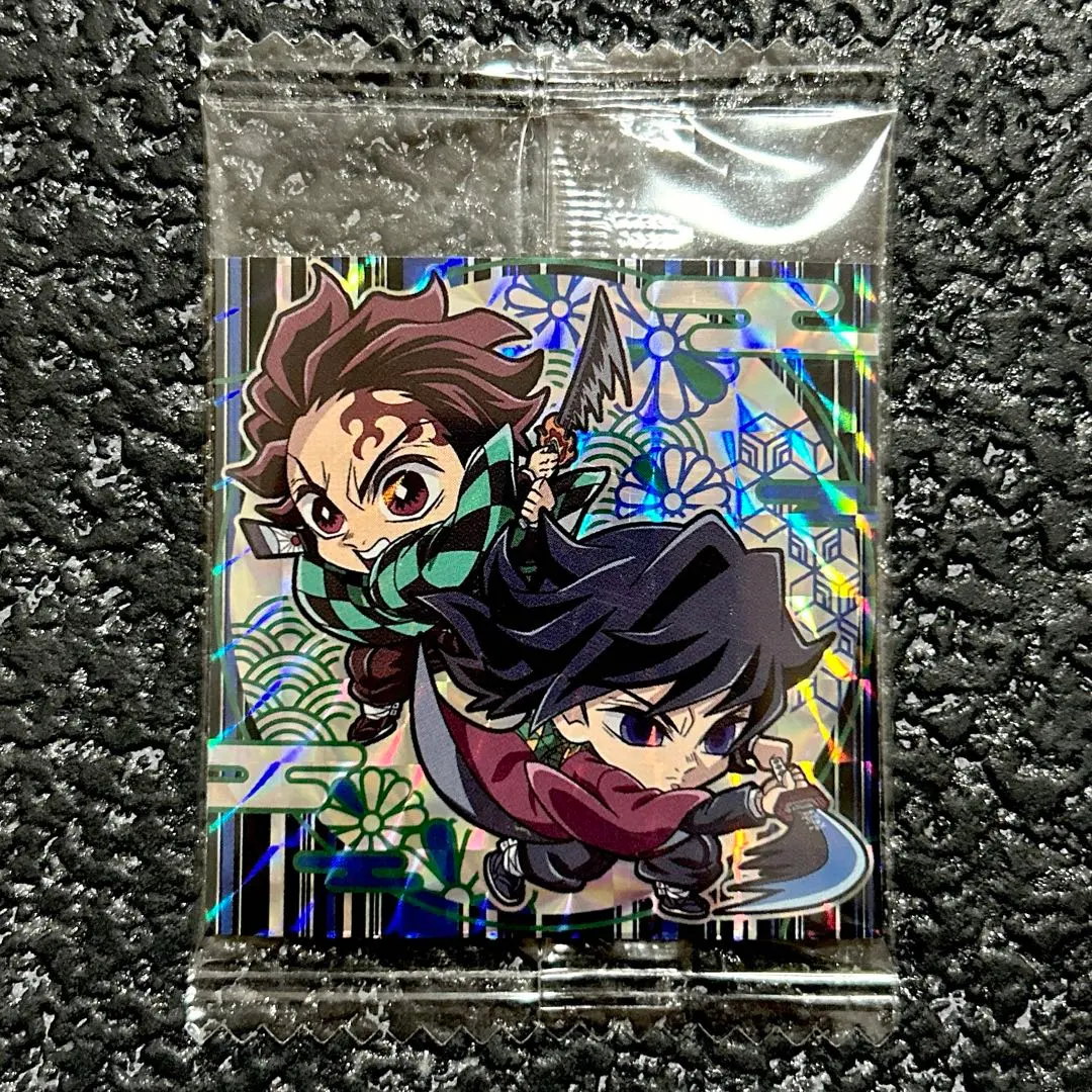 鬼滅之刃 迷你角色貼紙威化餅 第十三彈 竈門炭治郎 富岡義勇 ★★★ 的縮圖