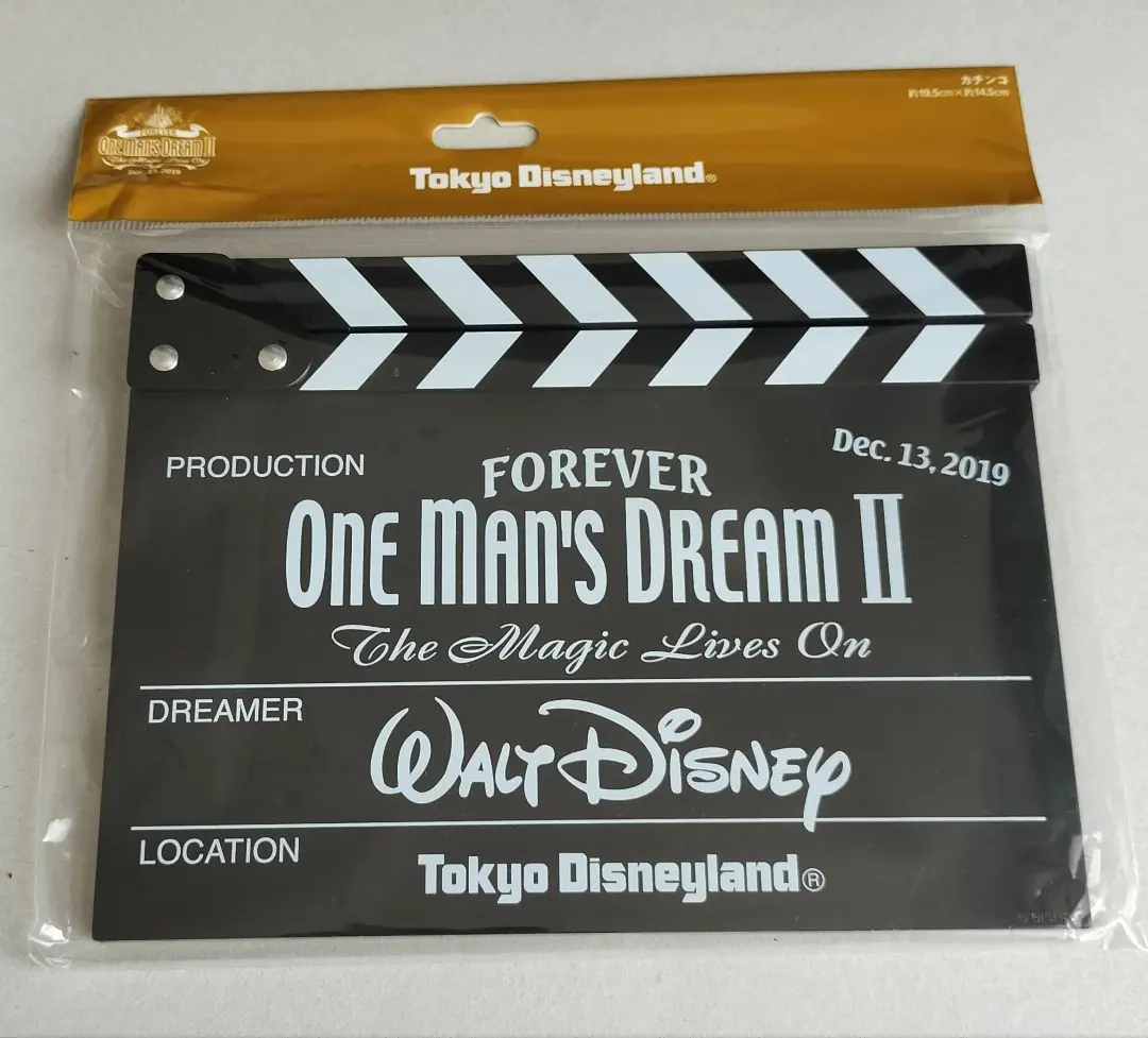 ディズニー　ワンマンズドリーム　カチンコ　他7点セット ディズニー ワンマンズドリーム カチンコ 他7点セット
