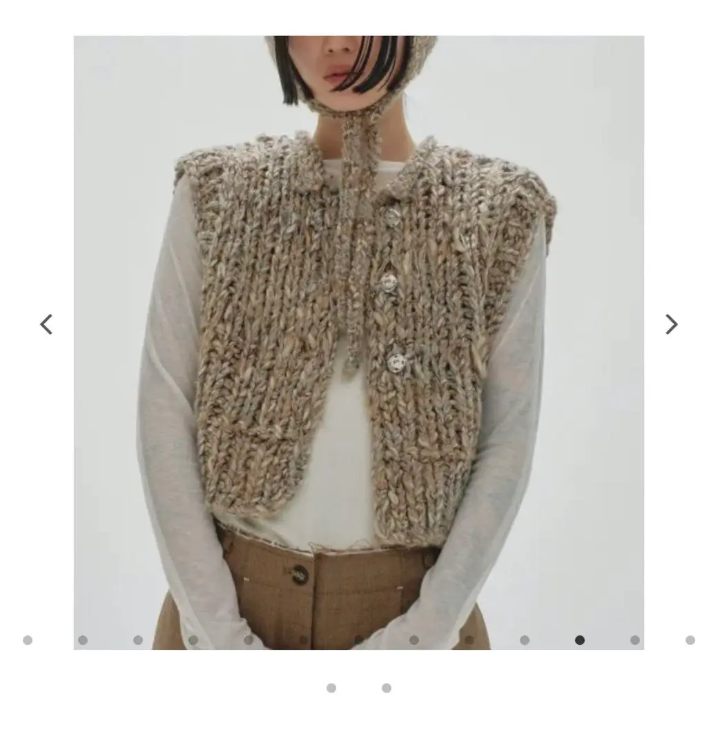 2025年最新】MIX handknit vestの人気アイテム - メルカリ