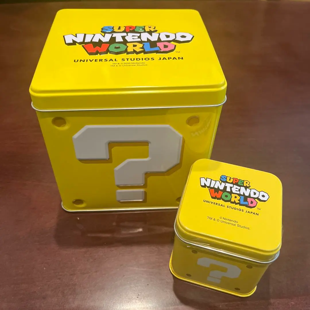 Thumbnail of USJ Mario Collectible Figure - Unopened & Empty Candy Tin - Set of 2