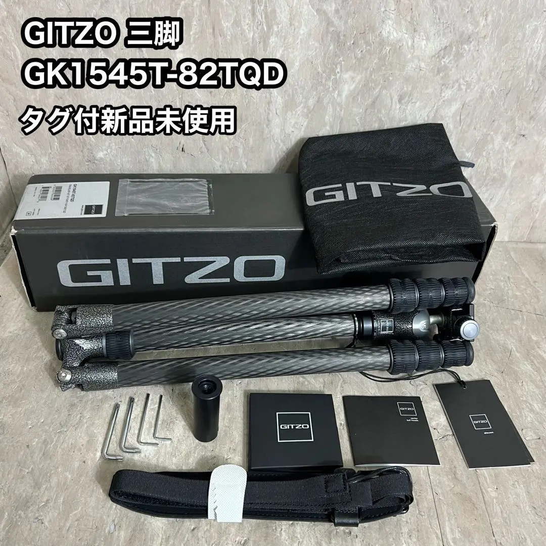 GITZO 三腳架 旅行者系列 碳纖維4節 雲台套組GK1545T-82TQD 的縮圖