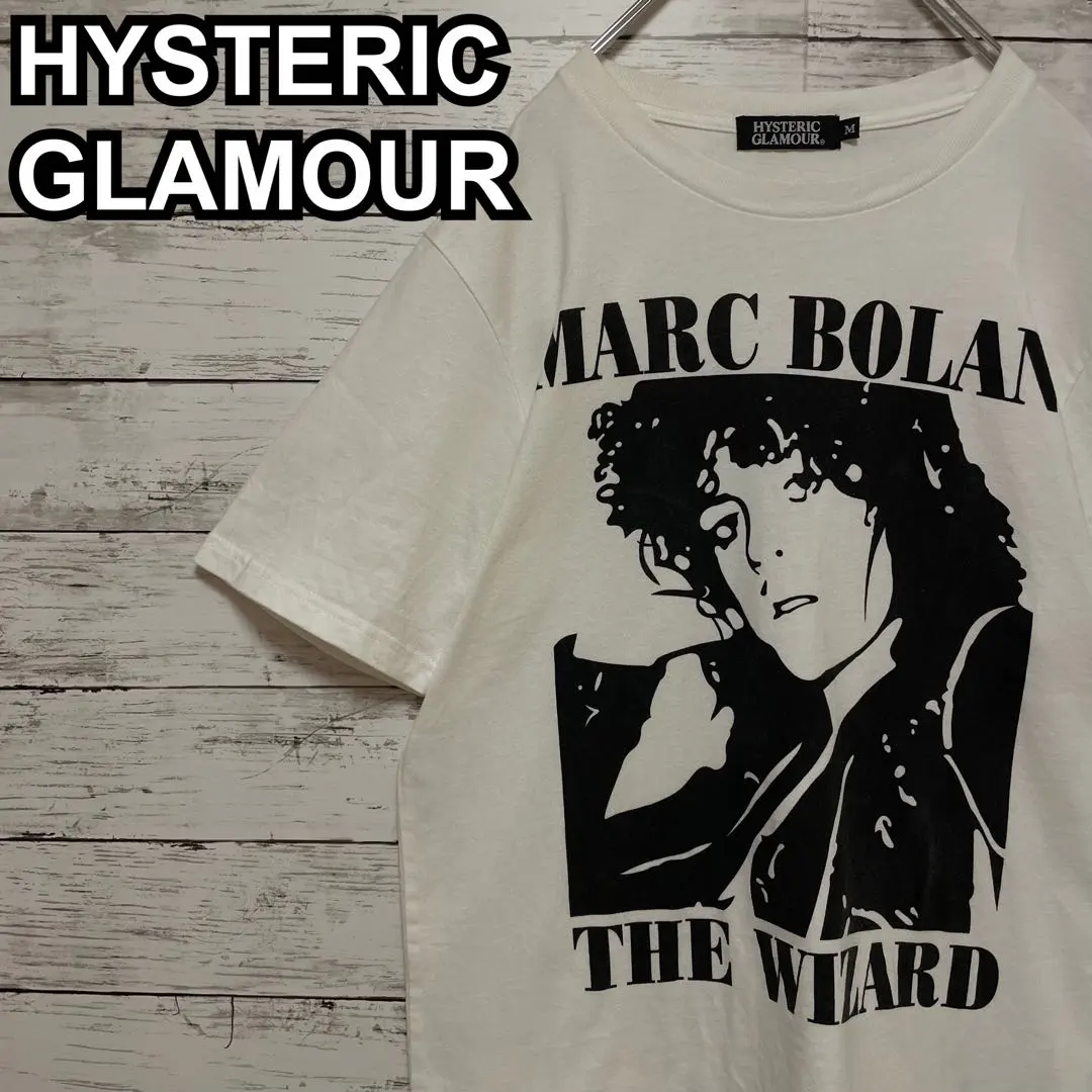 Thumbnail of 790 [Hard to Find] HYSTERIC GLAMOUR ♤ Big Logo Rare Short Sleeve T-Shirt - Excellent Condition