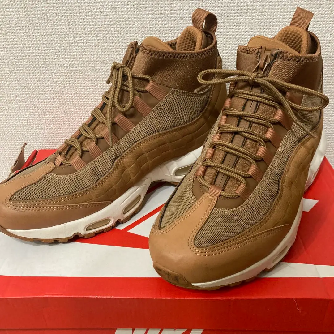 Nike Air Max 95 Wheat ナイキエアマックス95　27センチ 2025年最新】nike air max 95 ウィートの人気アイテム - メルカリ