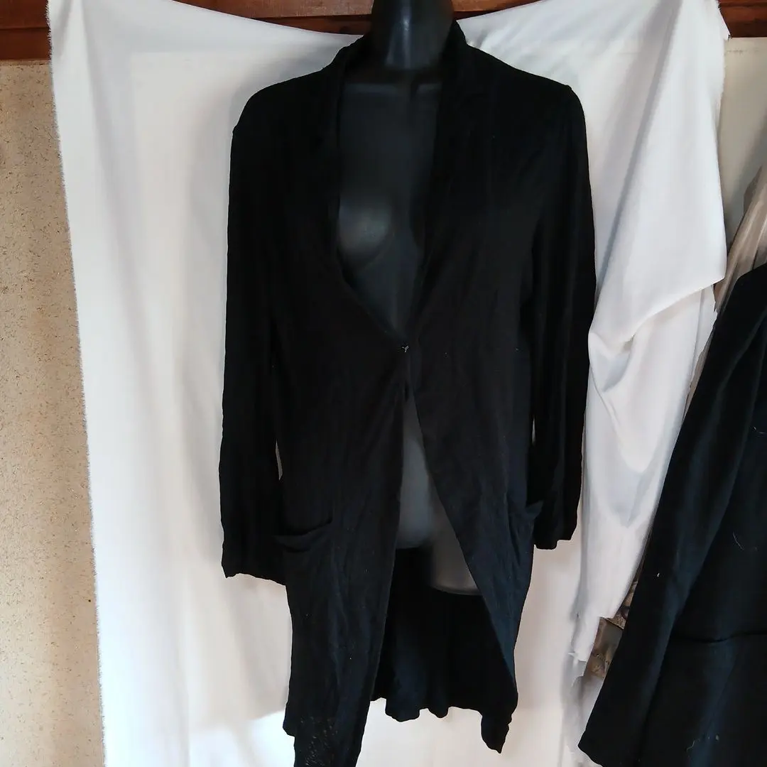 Thumbnail of ⭐️Y's Yohji Yamamoto Black Long Cardigan Long Sleeve⭐️Sale