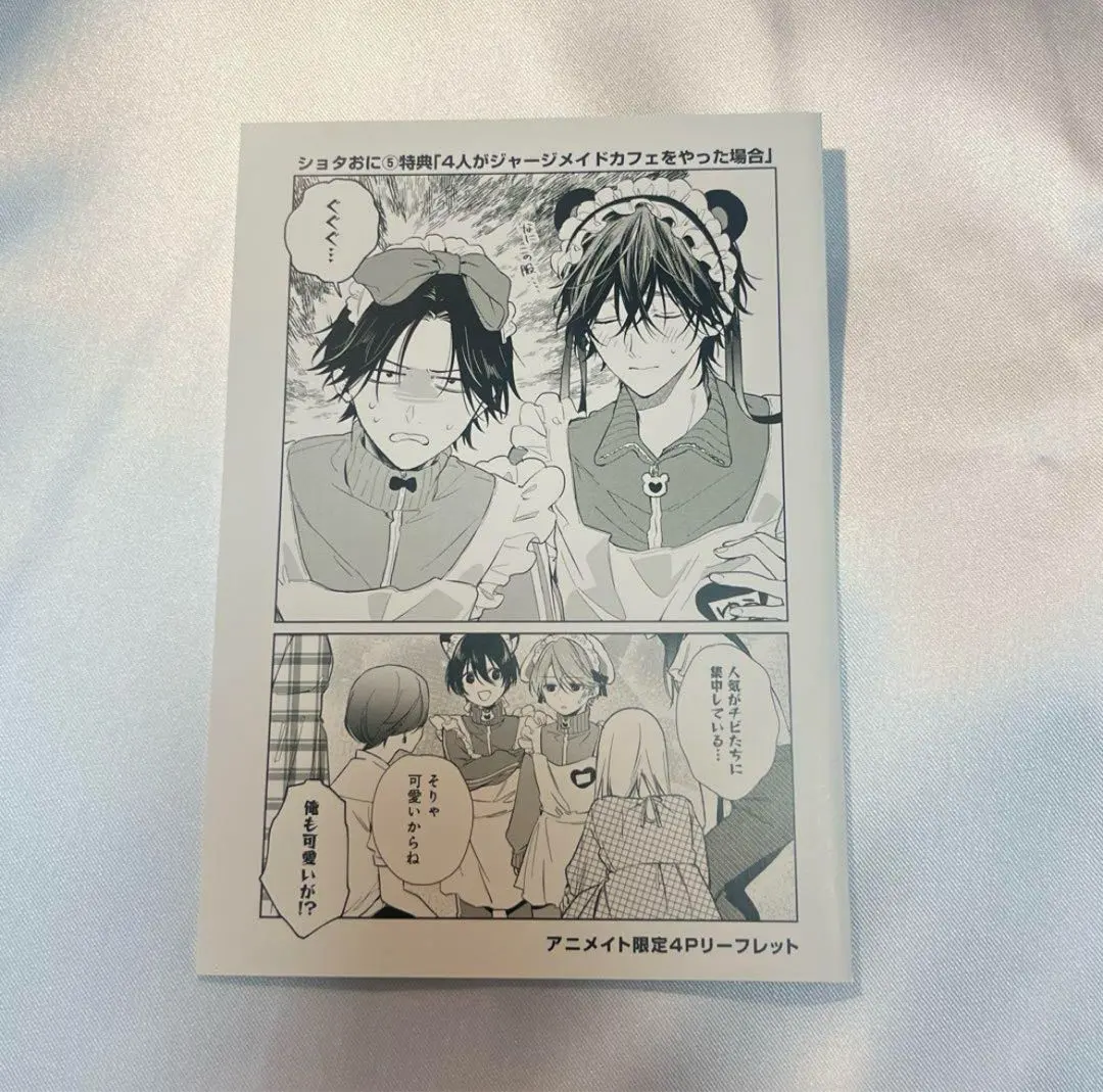 Thumbnail of Shota Oni Volume 5 by Sachi Nakayama - Animate Limited 4-page leaflet