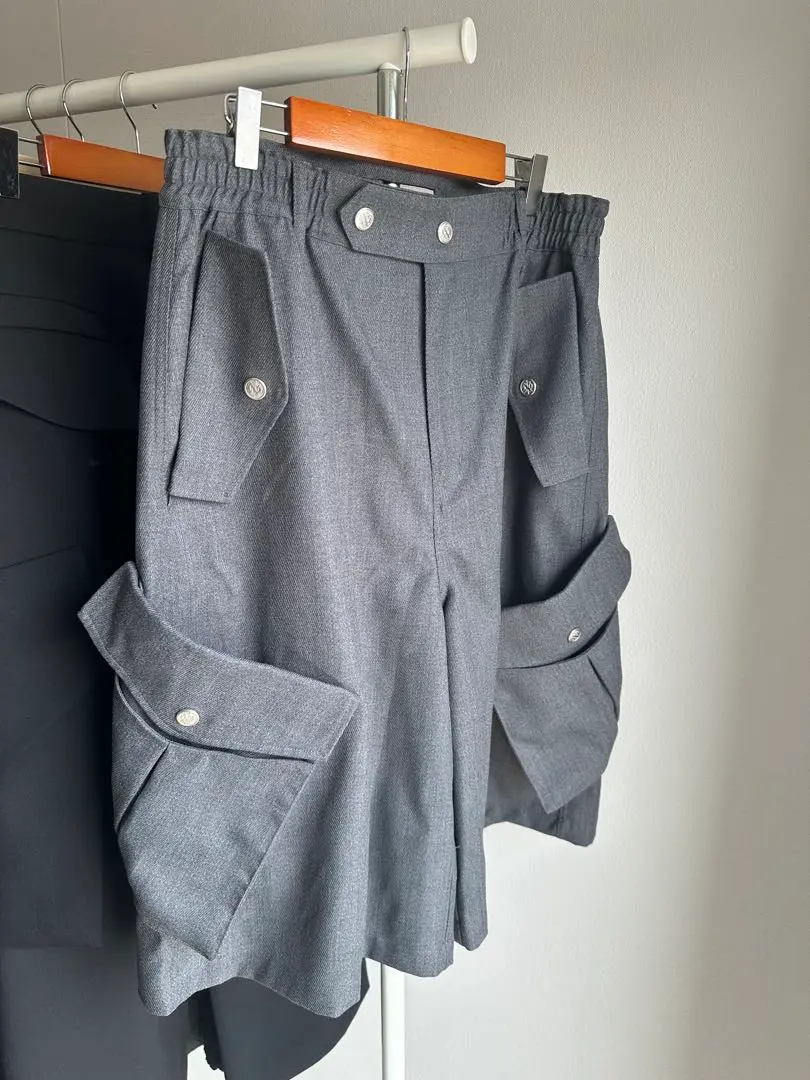 nullus 25ss 8 Pocket Cargo Shorts 深水光太 - メルカリ