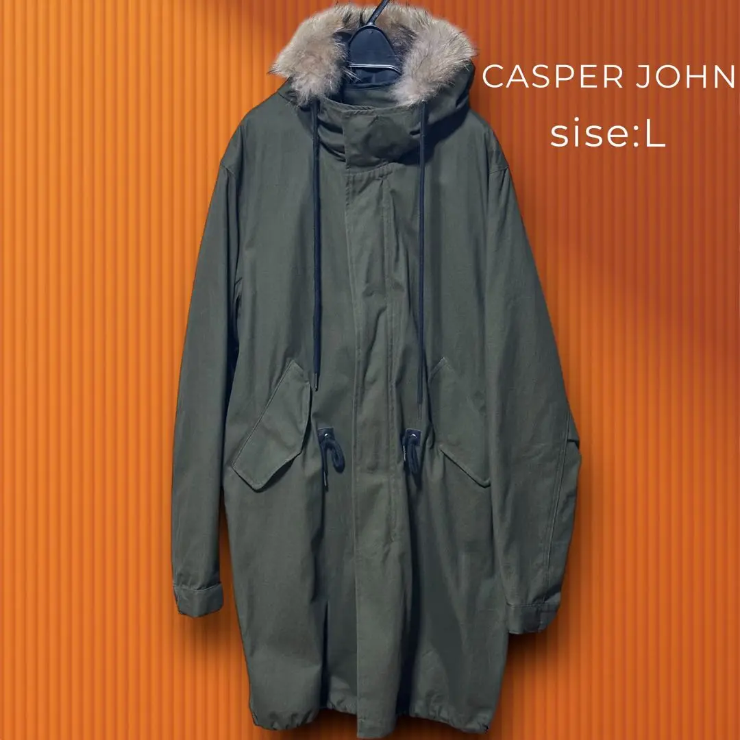 Casper John モッズコート カーキ 2025年最新】キャスパージョン モッズコートの人気アイテム