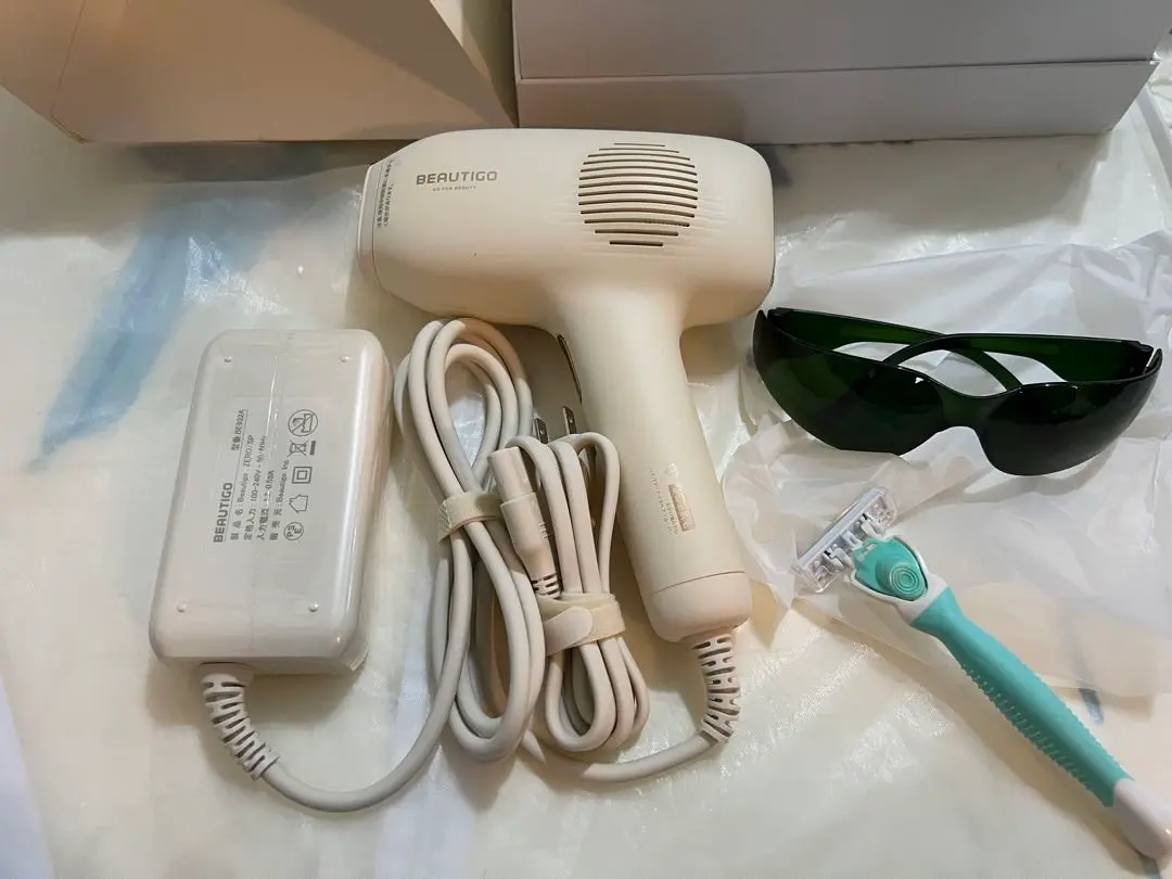 脱毛器 BEAUTIGO ビューティゴ Amazon | YETE 脱毛器 冷感脱毛器 脱毛全身VIO効果 ヒゲ脱毛