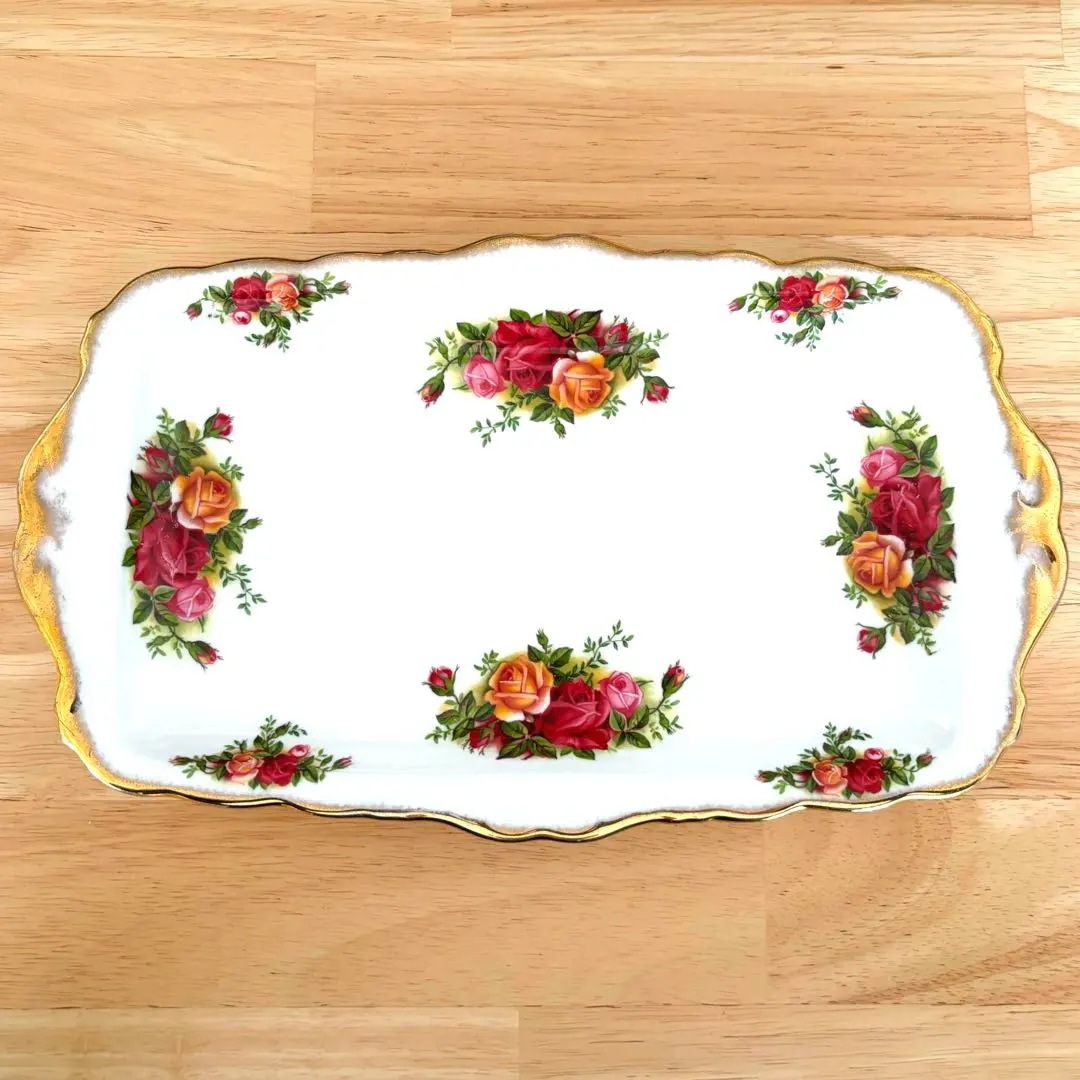 Thumbnail of Royal Albert Sandwich Plate, Dessert Plate