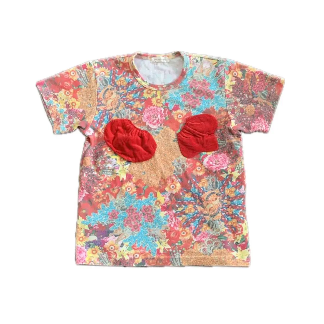 「ぐるりん」COMMEdesGARÇONS 花柄Tシャツ フラワーモチーフ 2025年最新】COMME des GARCONS 柄・デザイン：花柄 レディース