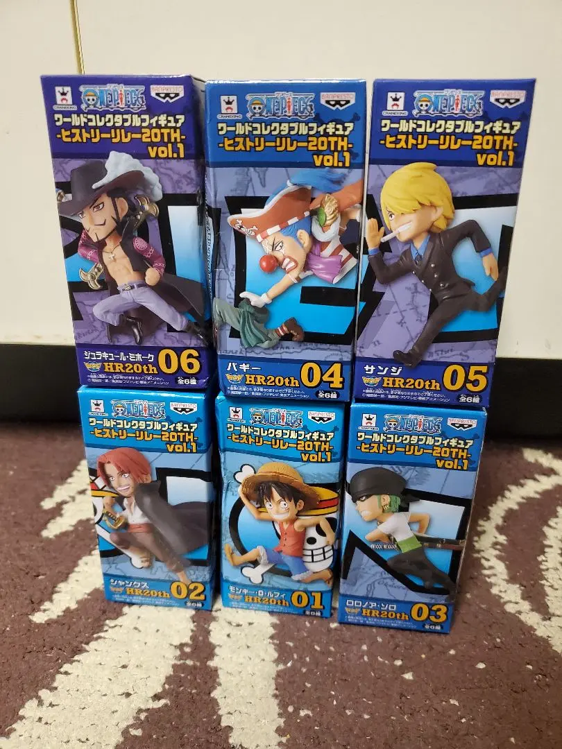 ワールドコレクタブルフィギュア-ヒストリーリレー20TH- vol.1