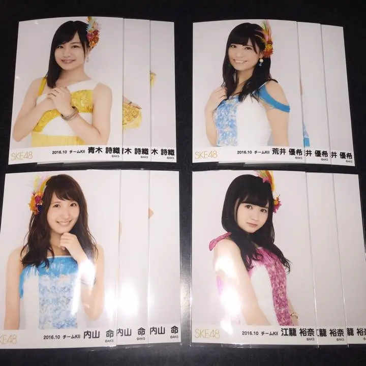 SKE48 神の手アプリ 場空缶 総選挙 2016 特典 生写真 チームS KⅡ SKE48 神の手アプリ 場空缶 総選挙 2016 特典 生写真 チームS KⅡ