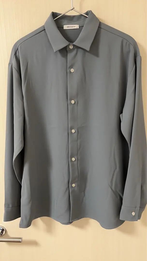 Thumbnail of URBAN COLLECTION Drape Twill Regular Collar Loose Shirt