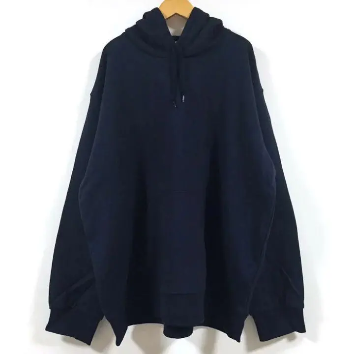 Thumbnail of New Super Big Hoodie Sweatshirt 4XL Fleece Lined Men's Solid Navy