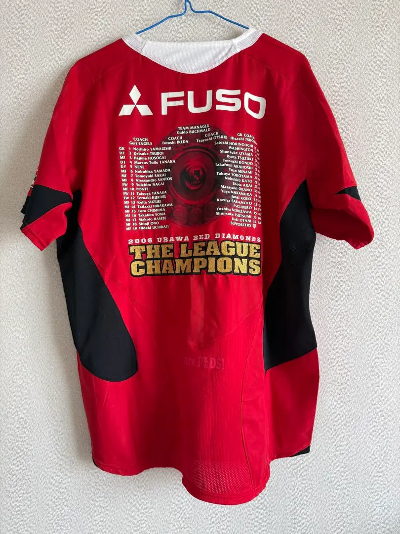 【未使用】浦和レッズ　2006　天皇杯優勝記念　ユニフォーム　XL　NIKE　赤 未使用】浦和レッズ 2006 天皇杯優勝記念 ユニフォーム XL NIKE 赤